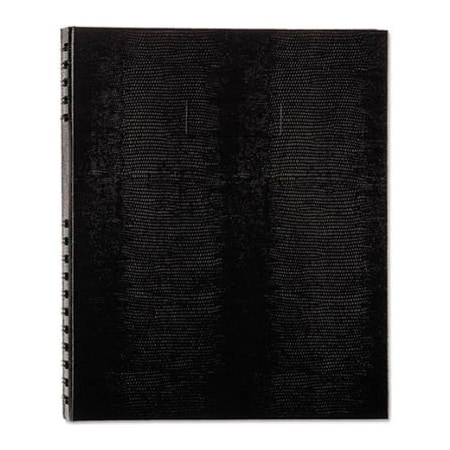 Dominion Blueline NotePro  Plain-Ruled Hardcover Notebook, 11 x 8-1/2, 300 Pages, Black A10300BLK